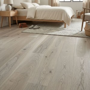 PARQUET PREFINITI - Frassino 1 Strip - Verniciato Opaco Grigio - Spazzolato-5